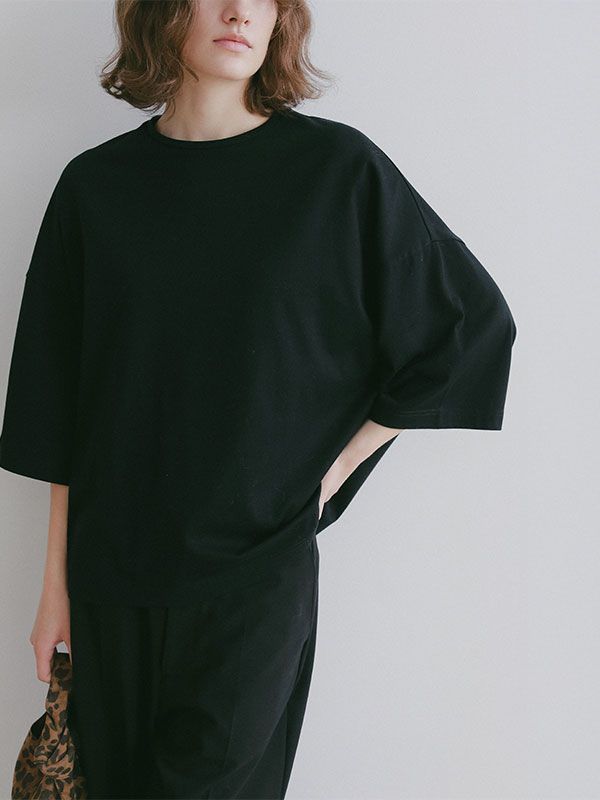 アイスパックオーバーサイズTee (BLACK)