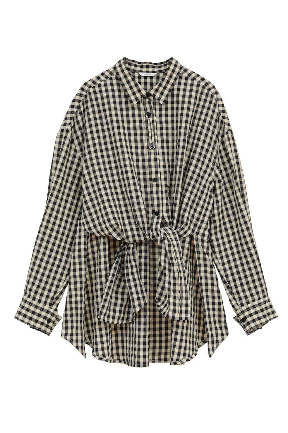 オーバーサイズシャツ -  OVER SIZED 2WAY SHIRT(MIX)