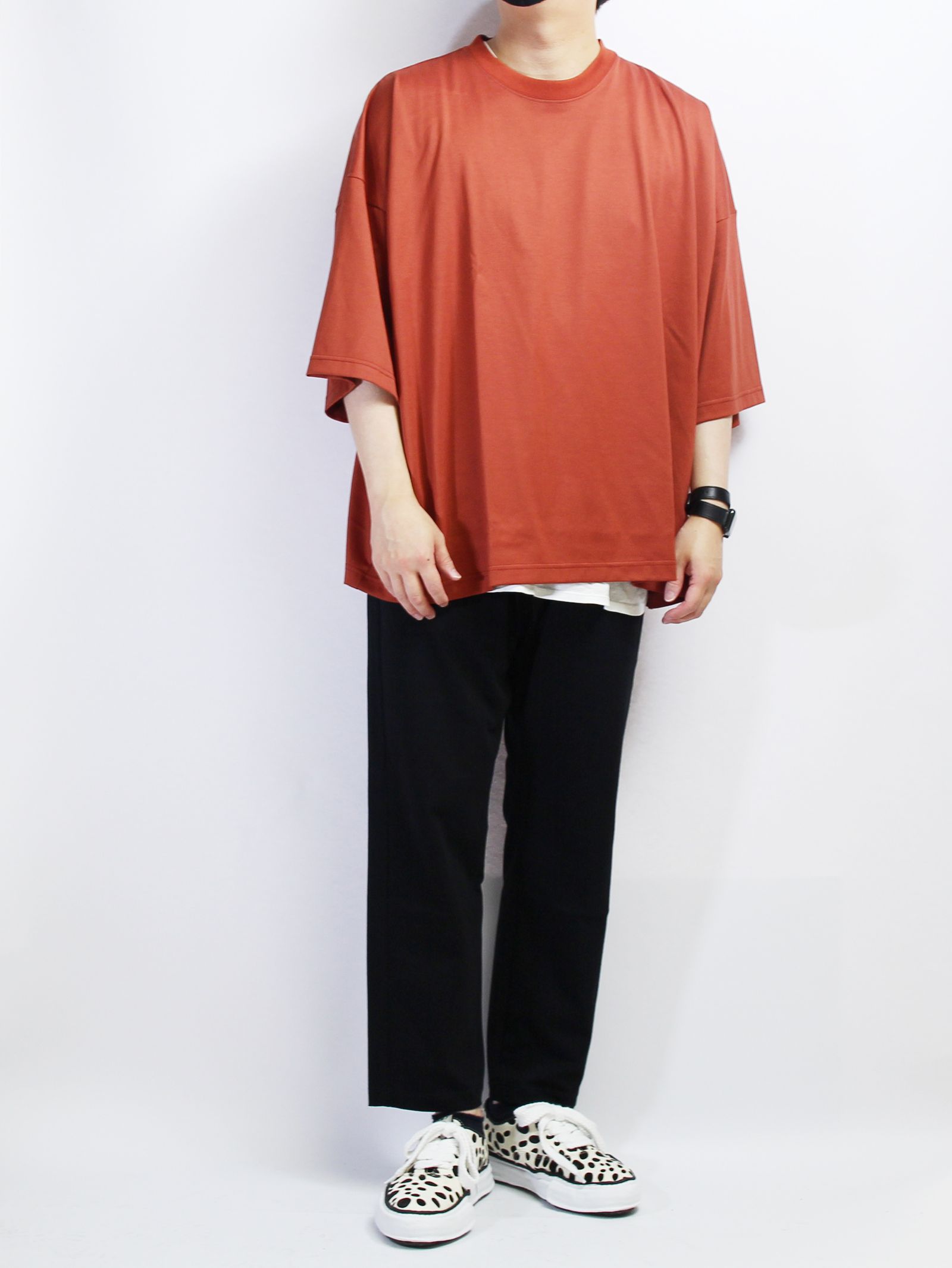 "BIG TEE - Supima cotton  - ORANGE