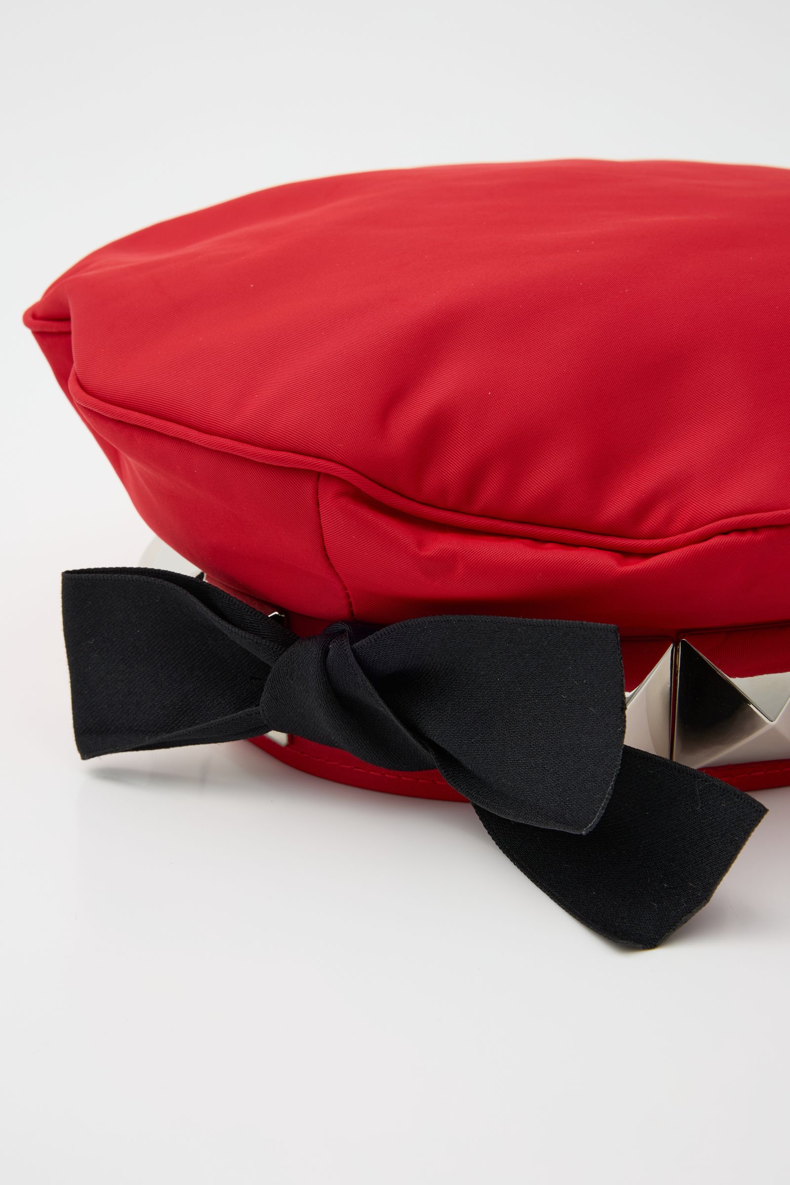 スタッズ付き ベレー帽 |  VQ BERET  (RED)