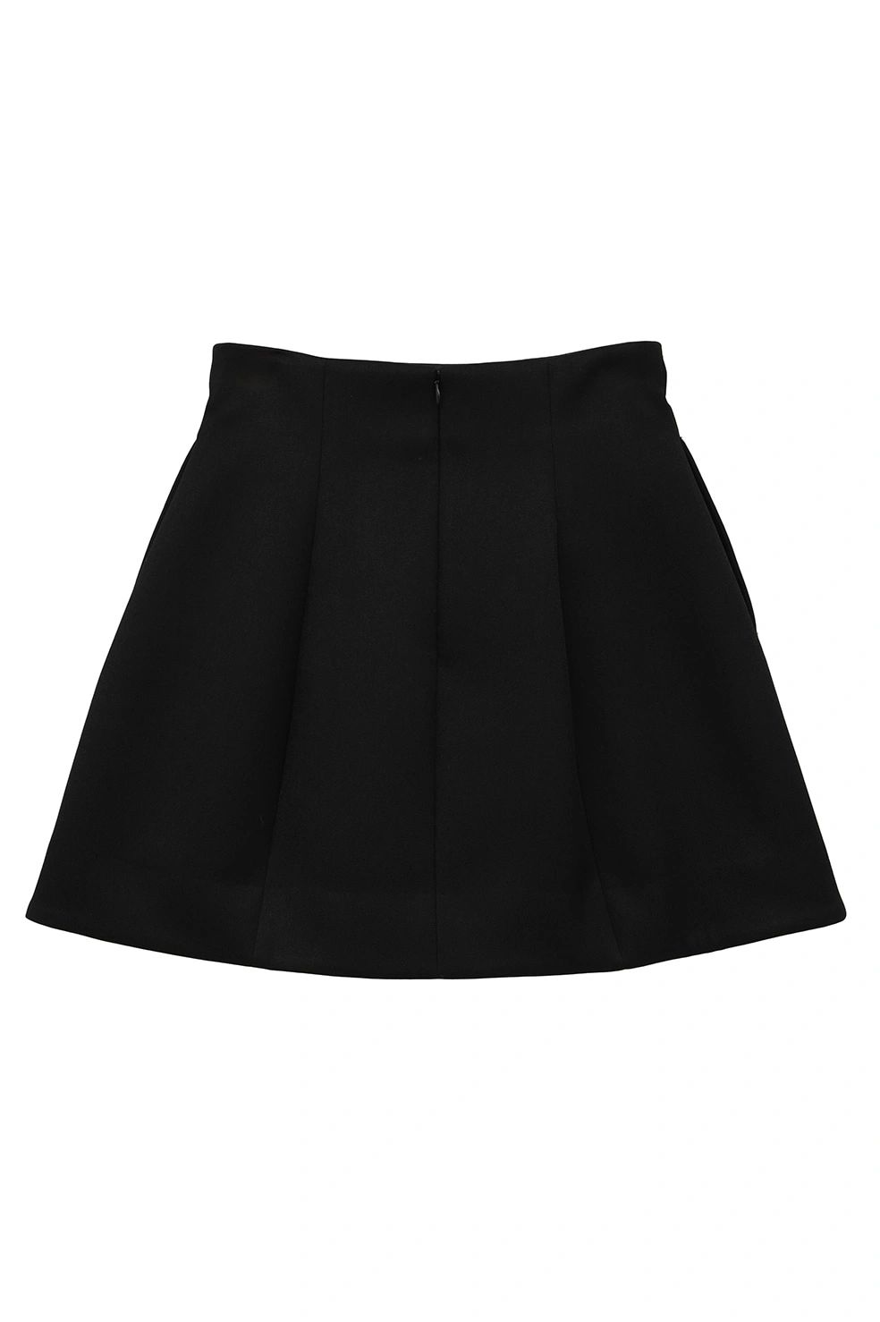 ミニスカート -  CONSTRUCTIVE MINI SKIRT (BLACK)