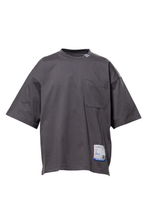 ヘビーウェイトジャージー ハーフスリーブTシャツ - Heavy Weight Jersey Half-sleeve T-shirt (DK/GREY))