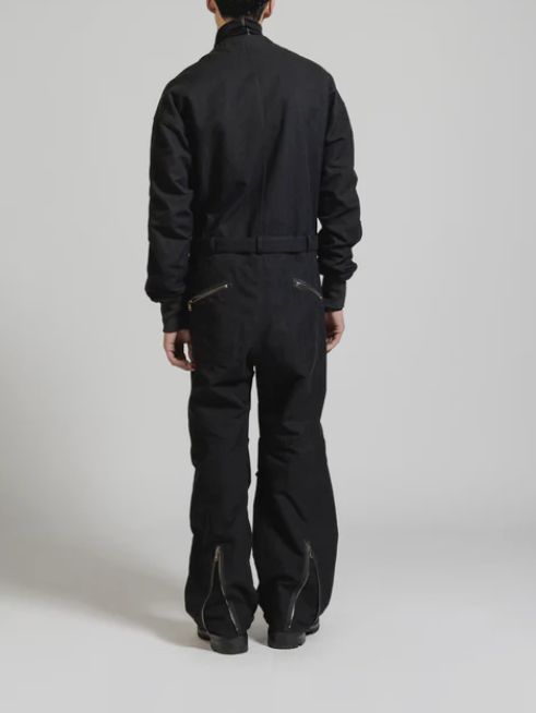 ヘリンボーン ジャンプスーツ - HERRINGBONE JUMPSUIT