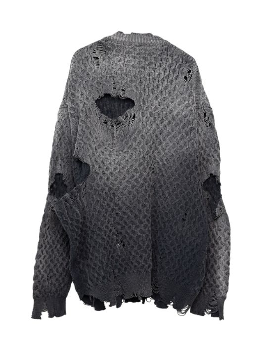【レディース】 サンフェイデッドライクニットセーター - Sun Faded Like Knit Sweater - BLACK