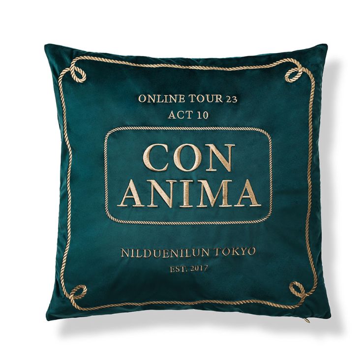 クッションカバー - CUSHION COVER / VELOUR GREEN
