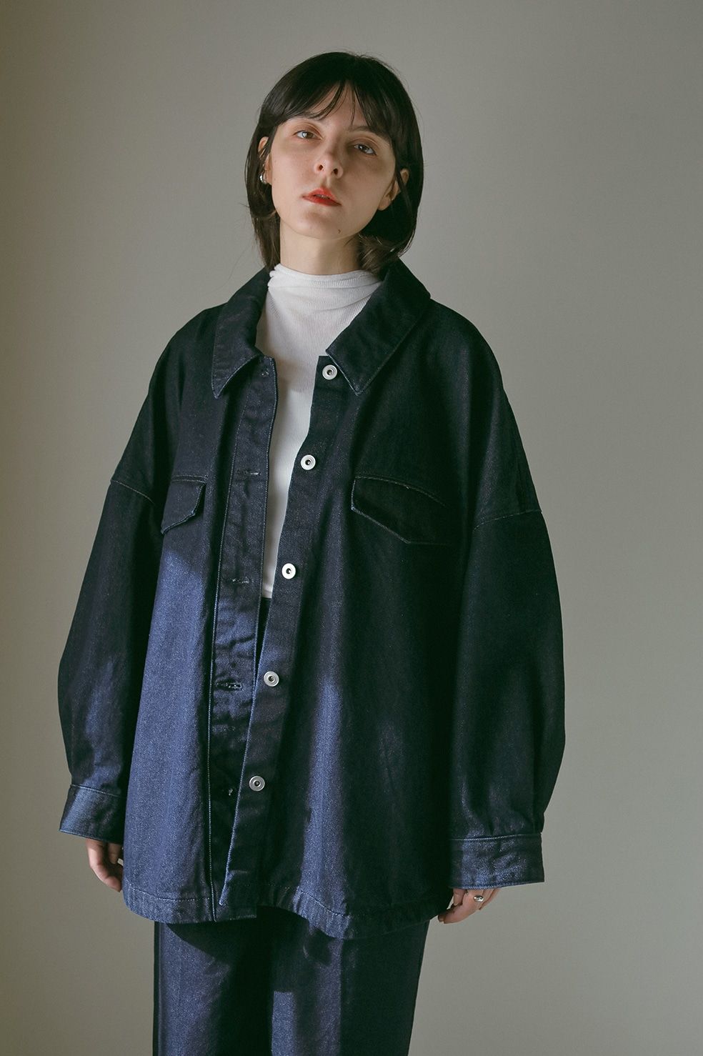 オーバーサイズデニムジャケット - OVER SIZE DENIM JACKET