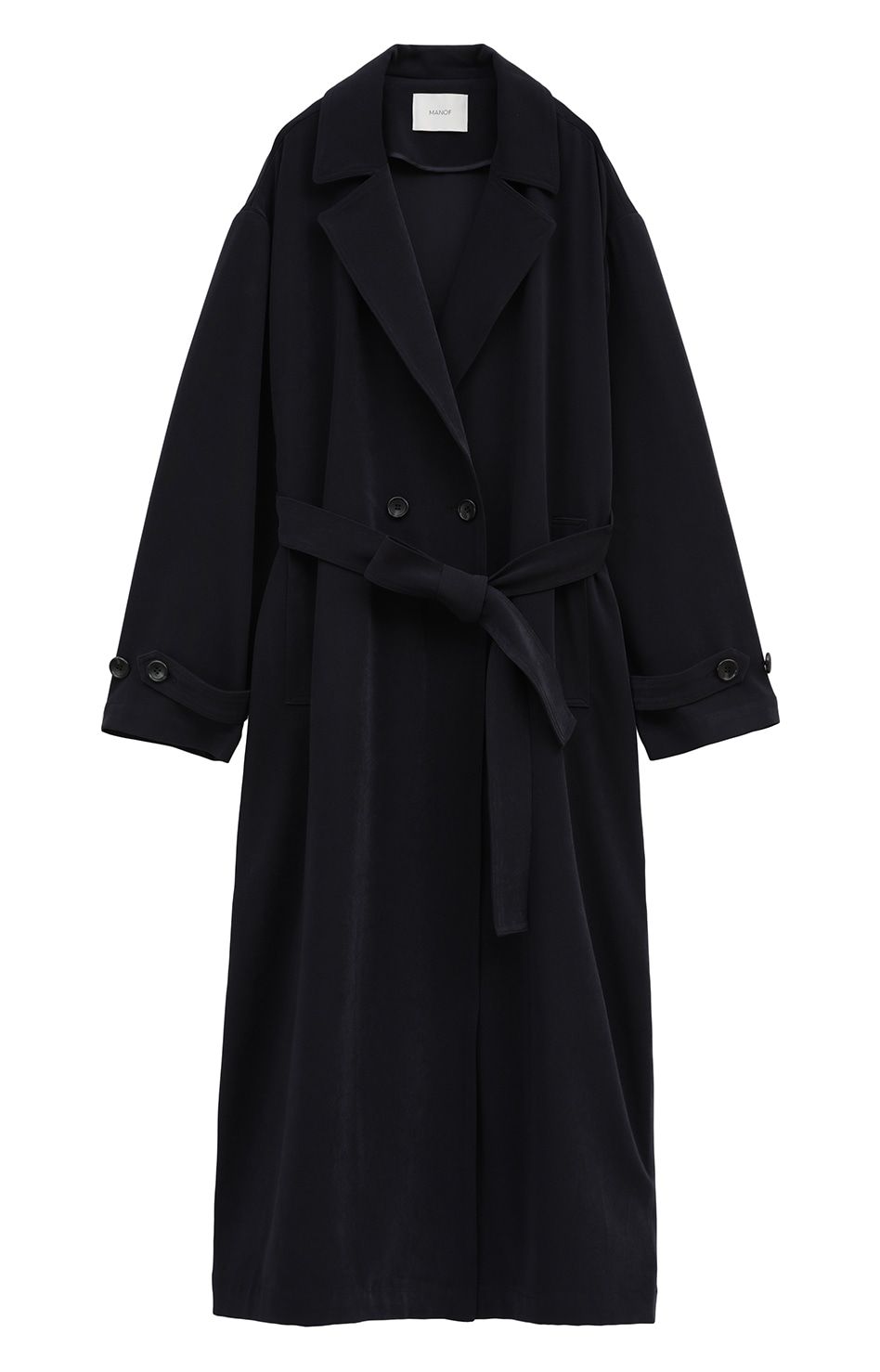 MANOF - OVER LONG COAT NAVY － オーバーロングコート | ADDICT WEB SHOP