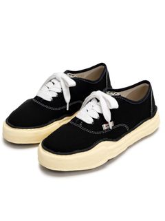 【BAKER / ベイカー】 Vintage-Like オリジナルソールスニーカー  - A09FW735- Black