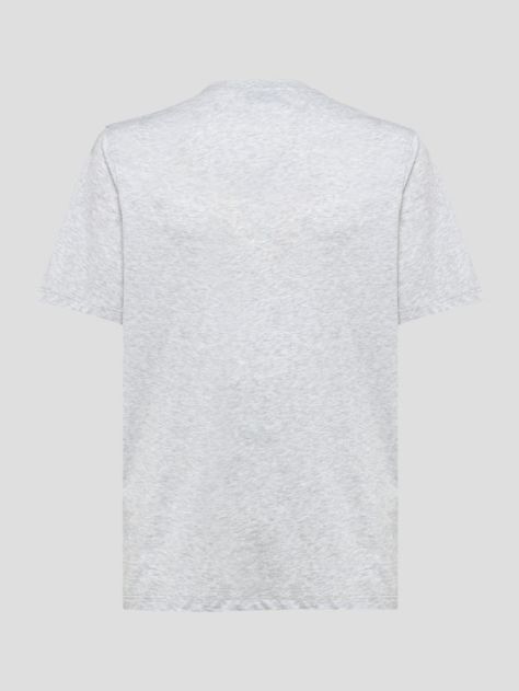 ロゴプリントTシャツ - PAINT BRUSHED LOGO T-SHIRTS - GREY