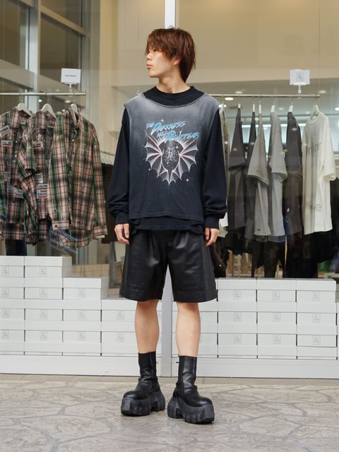 ショーツで作るKAMIYAのレイヤードスタイル