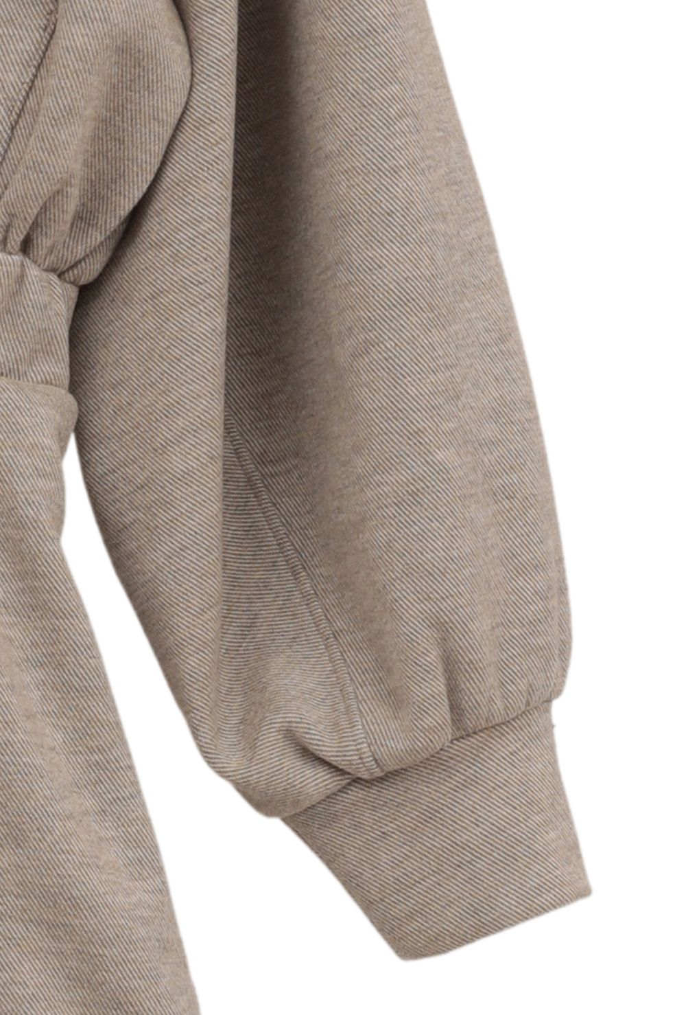 フード付きスウェットオールインワン - HOODED SWEAT ALL IN ONE BEIGE