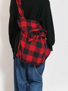 【25SS】 リワーク シャツ バッグ - REWORK SHIRT BAG - D