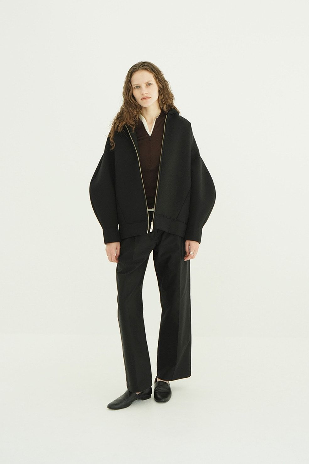 コンストラクティブボンディングフーディ -  CONSTRUCTIVE BONDING HOODIE (BLACK)
