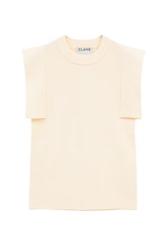 【27AW】 スクエアスリーブニットトップス - SQUARE SLEEVE KNIT TOPS (IVORY)