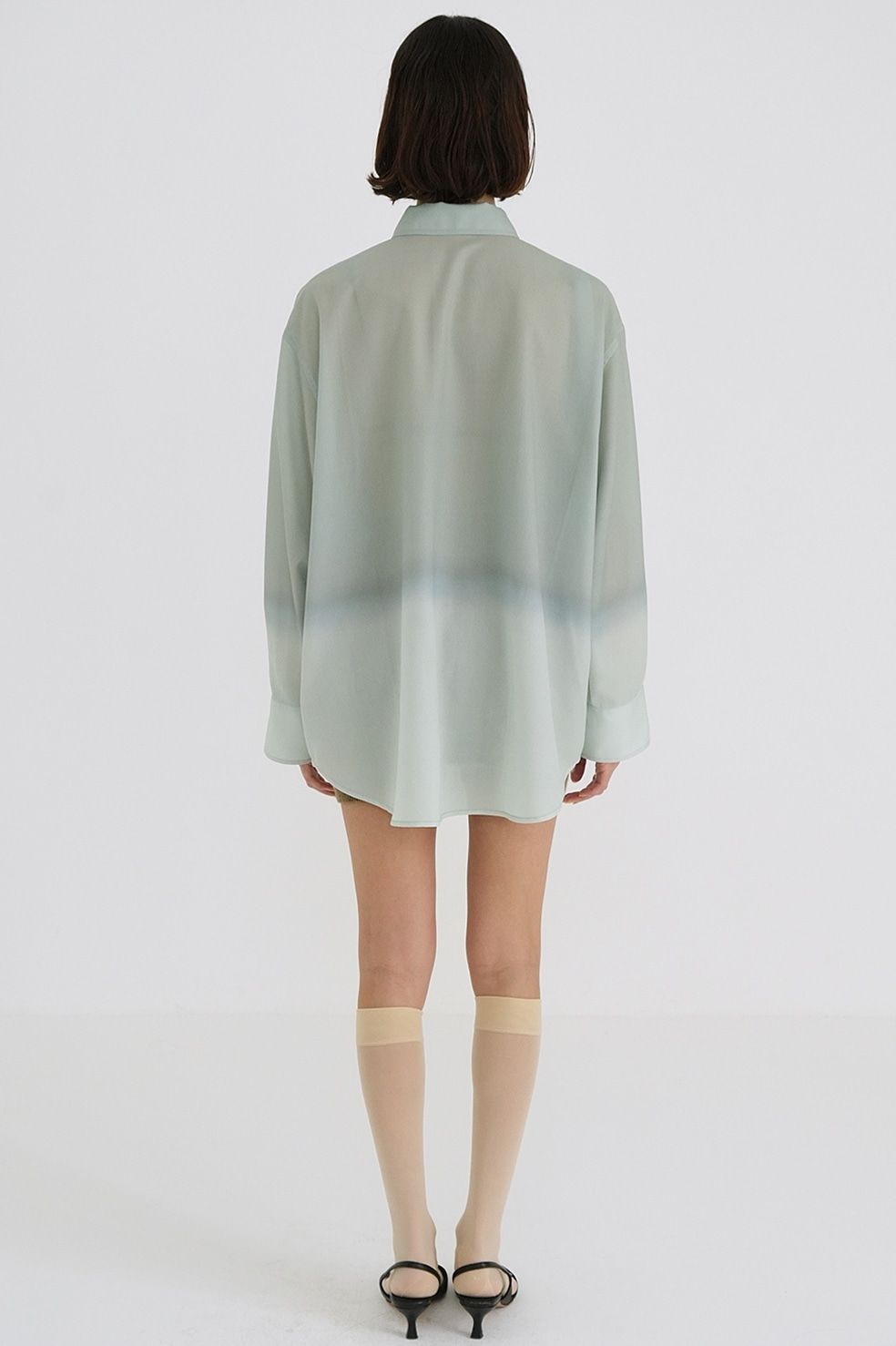 CLANE クラネ “GRADATION SHIRT” グラデーションシャツ | t / wo