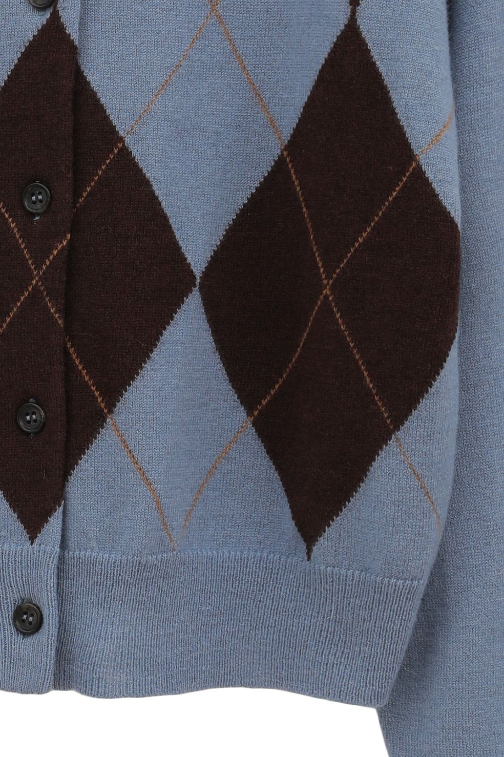 アレンジニットトップス - ARRANGE KNIT TOPS BLUE