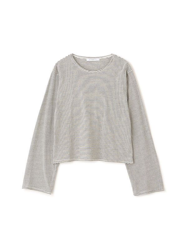 ETRE TOKYO - コンパクトボーダートップス - BEIGE | ADDICT WEB