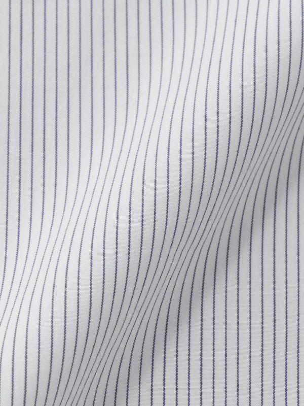 コットンボリュームスリーブシャツ - NAVY