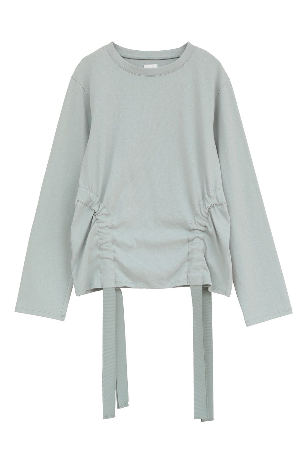 サイドリボントップス - SIDE RIBBON CUT TOPS (MINT)