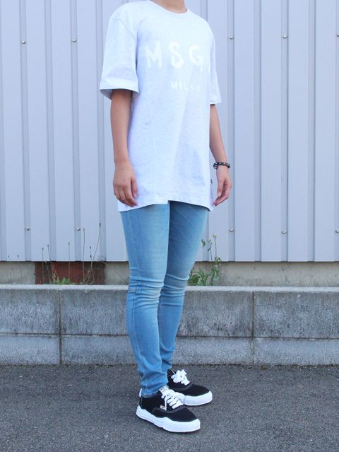 Tシャツ×デニム 夏の王道スタイルはMSGMできまり‼