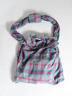 リワーク シャツ バッグ - REWORK SHIRT BAG - B