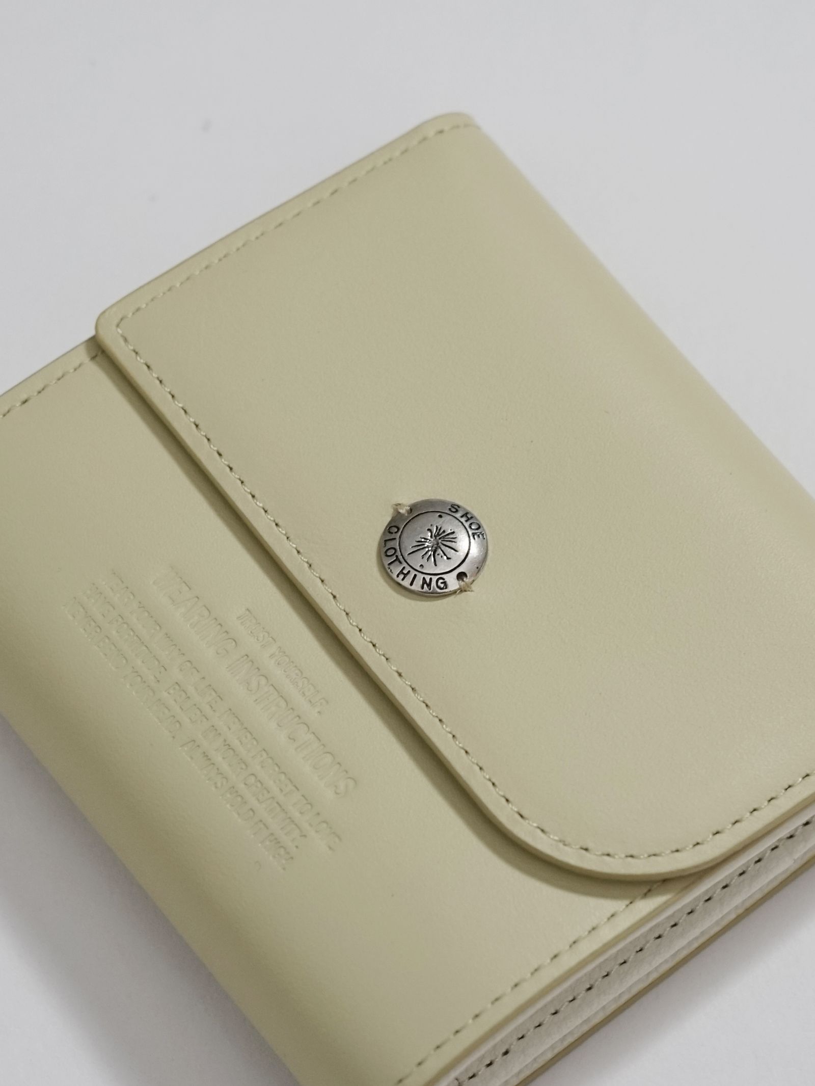 フォルデッドウォレット / 財布 - Folded Wallet - BEIGE