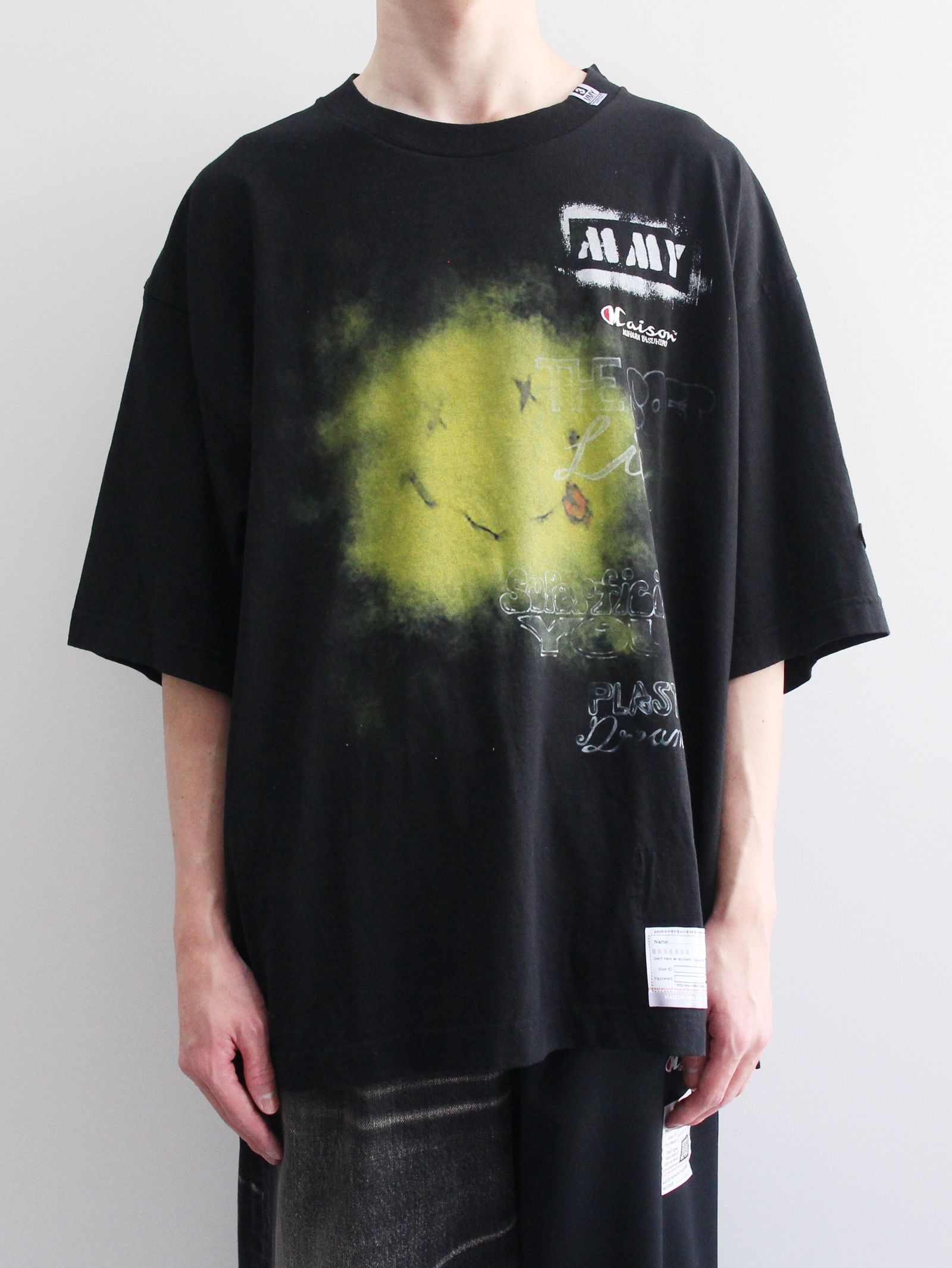 MIHARA YASUHIRO PRINTED TEE 5 A10TS711 S