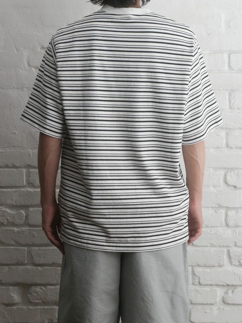 マルチボーダー ショートスリーブ ティーシャツ - MULTI BORDER S/S T-SHIRTS