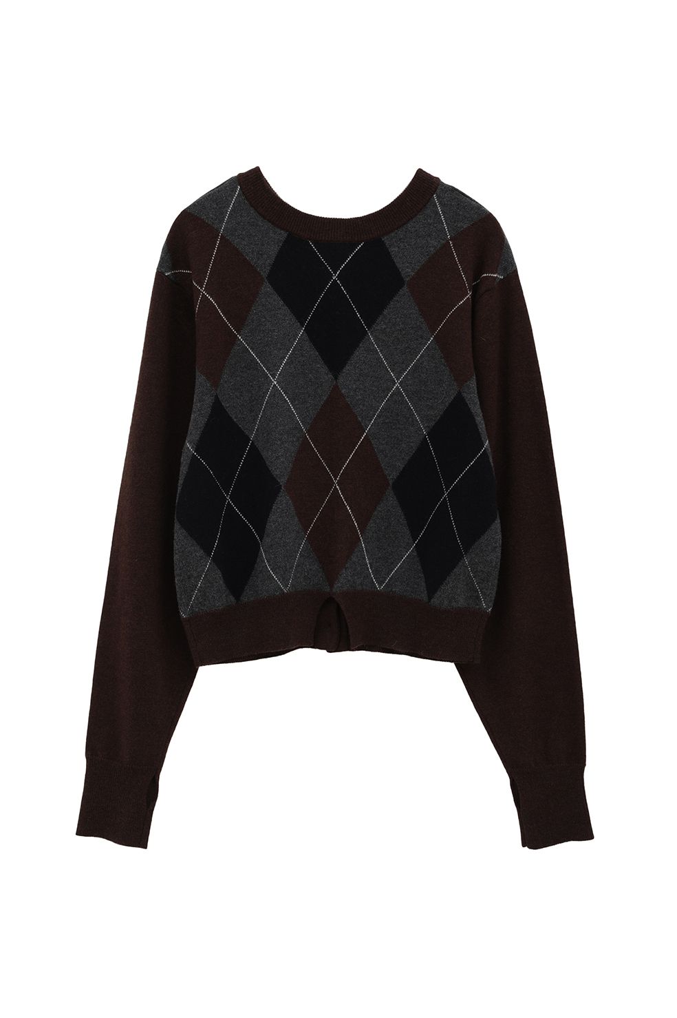 トップス CLANE ARRANGE KNIT TOPS CLANE - アレンジニットトップス - ARRANGE KNIT TOPS BEIGE
