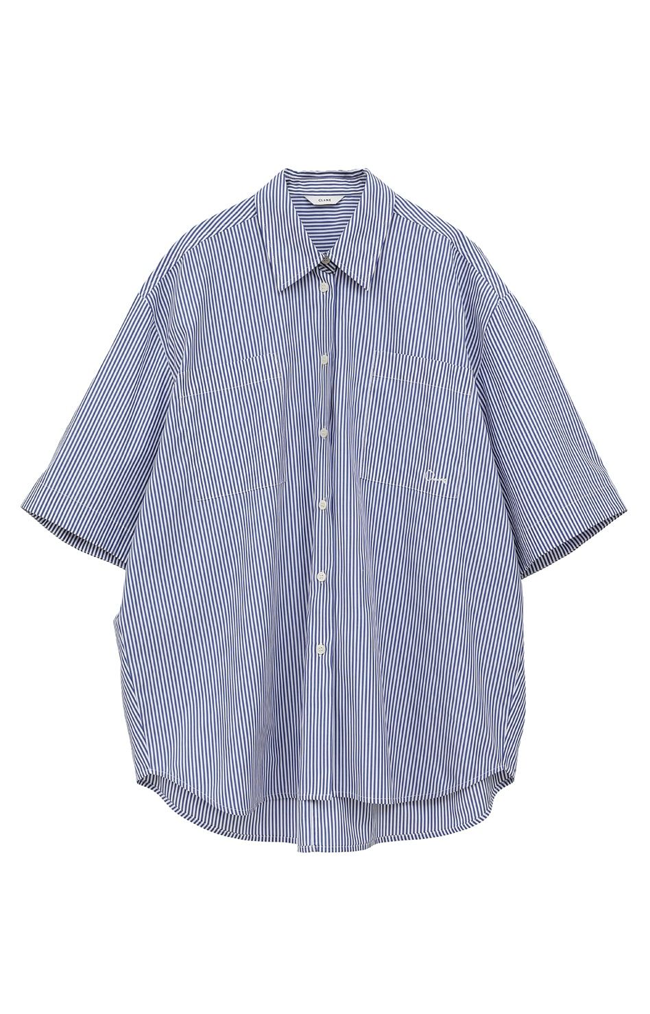 CLANE - ヒュージーシャツ - HALF SLEEVE HUGE SHIRTS WHITE