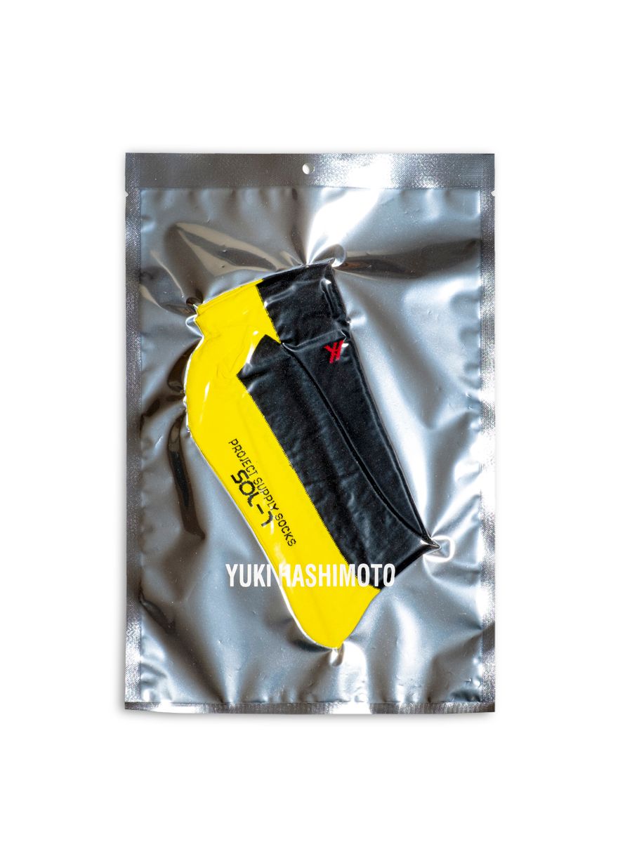 ソックス - PROJECT SUPPLY SOCKS × BLACK YELLOW