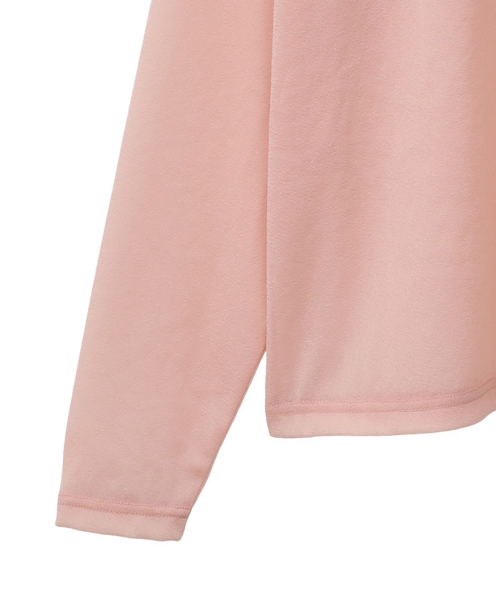 ロングスリーブカットソー - LINE SHEER L/S - PINK