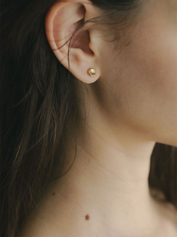 タイニーシルバーピアス （GOLD）