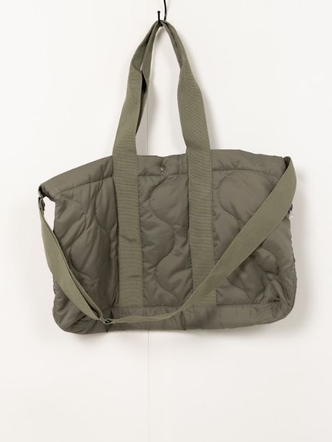 リップストップキルトバッグ - RIPSTOP QUILT  BAG - KHIKI