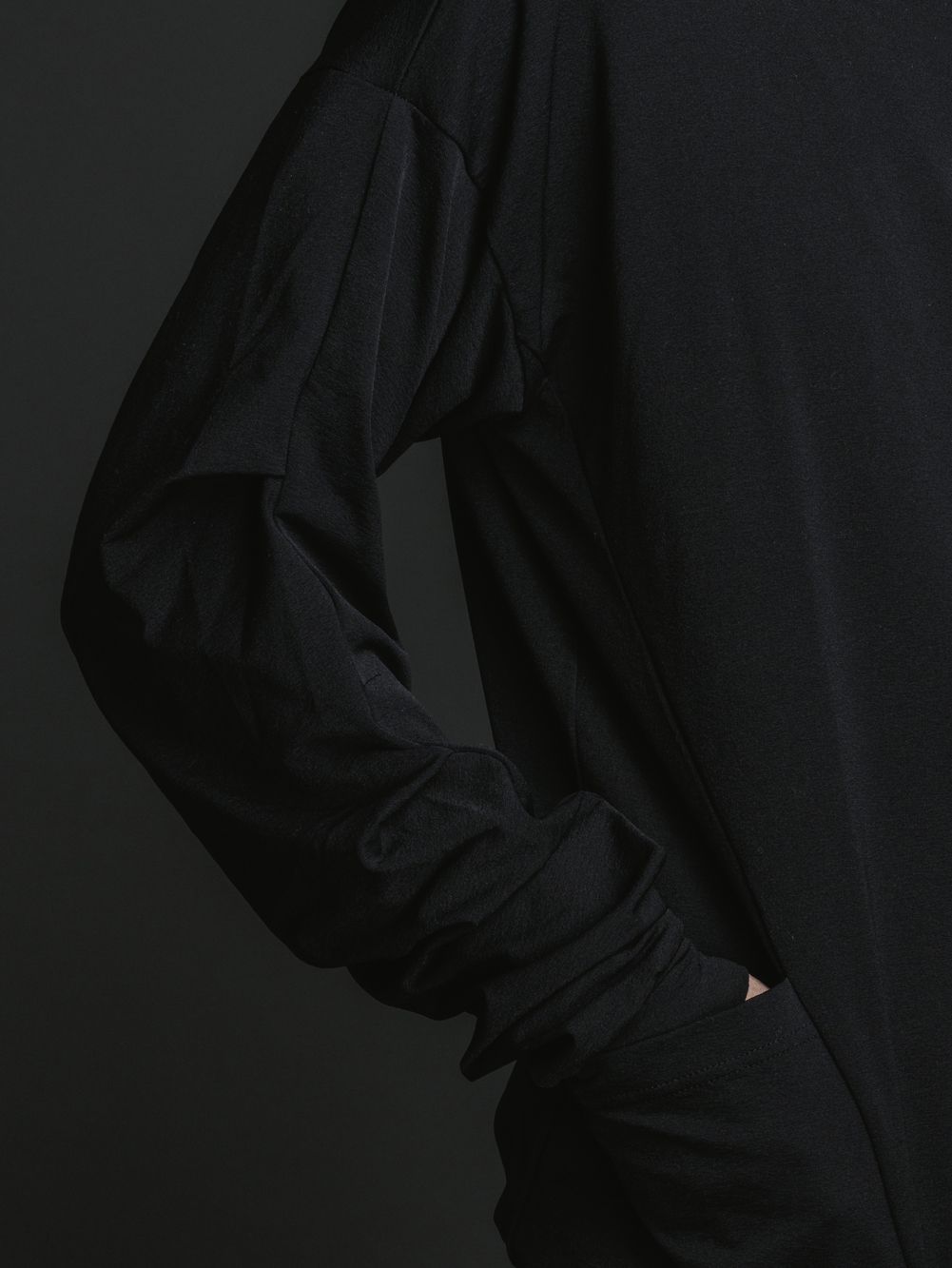 NY/PU ベア天竺 リブTシャツ
