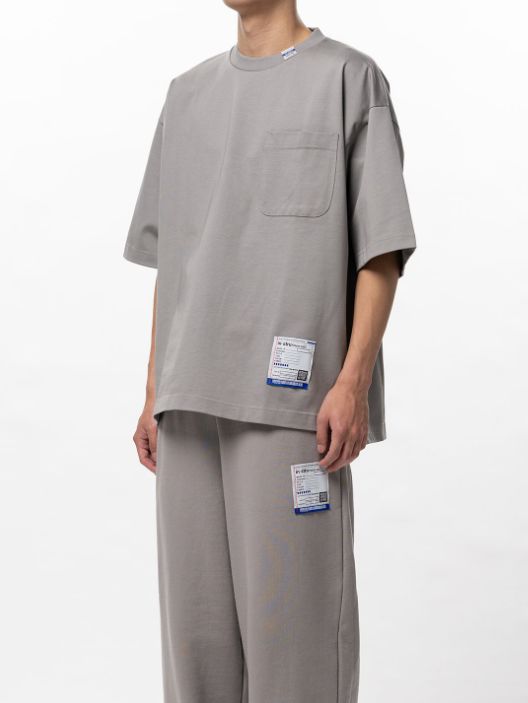 ヘビーウェイトジャージー ハーフスリーブTシャツ - Heavy Weight Jersey Half-sleeve T-shirt (LT/GREY)/GREY))