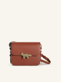 EDIE バッグ - スムースレザー2WAYショルダーバッグ / brown