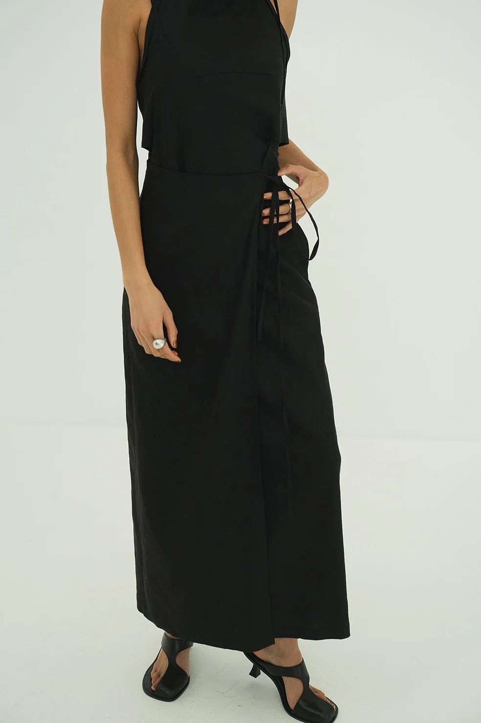 クラネ / CLANE ドレープキャミスカート - DRAPE WRAP CAMI SKIRT - BLACK 楽天市場】期間限定P3倍【CLANE / クラネ】 ドレープキャミ