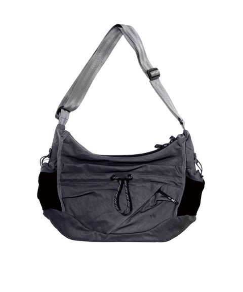 EXTURED TWILL 2 WAY SHOULDER TOTE / エフシーイー テクスチャード ツイル 2ウェイ ショルダー トート（CHARCOAL）