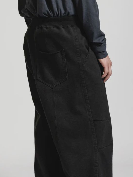 製品染め スウェットワイドパンツ - GARMENT DYE HEAVY JERSEY WIDE SWEAT PANTS