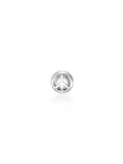 【片耳用】 TRIPSTER x CAREERING - ピースピアス - PEACE PIECE - WHITE