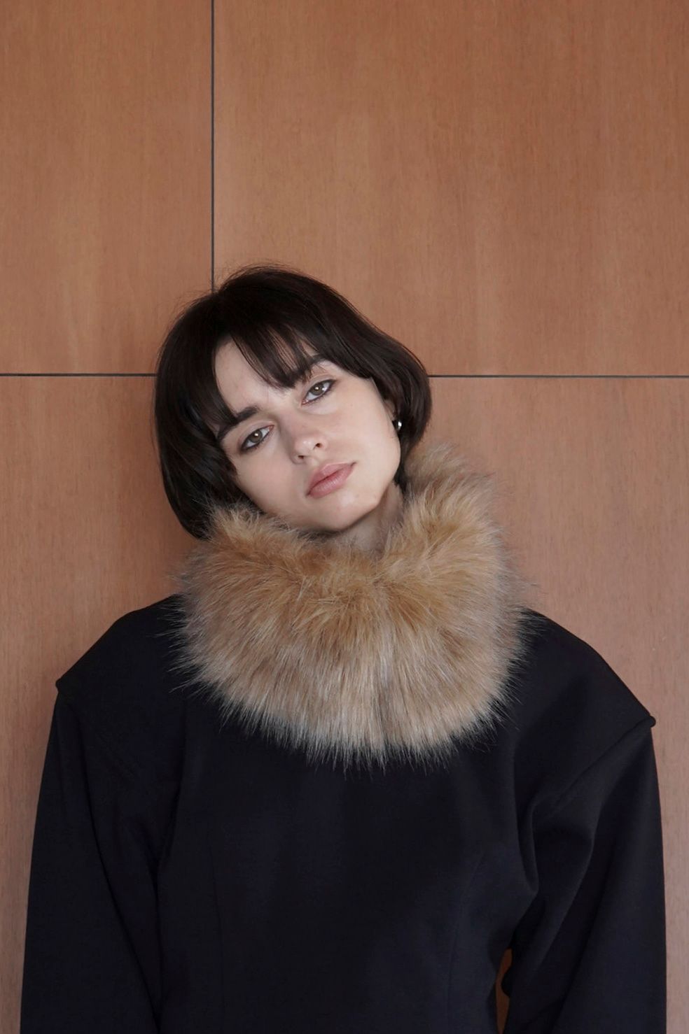 エコファースヌード - ECO FUR SNOOD