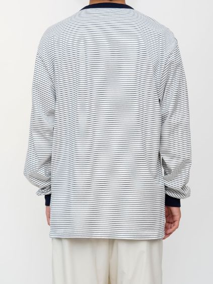 ボーダーロングスリーブ カットソー - ORIGINAL BORDER L/S T-SIRTS - WHITE