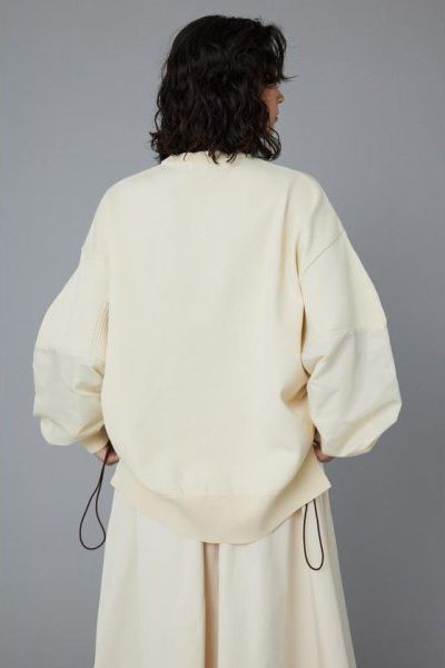 ミリタリー ボーイフレンド トップス - Military boyfriend tops -  O/WHT