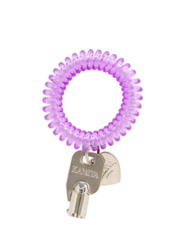 KEY CHARM BRACELET- キーチャームブレスレット - PURPLE