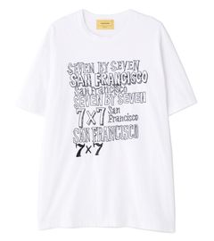 Tシャツ  - SOUVENIR TEE - WHITE