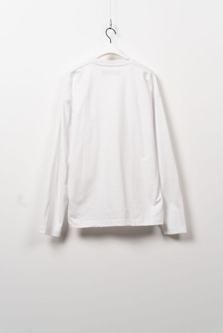 【26AW】 ポケットロングスリーブカットソー - POKET LS TEE （WHITE）