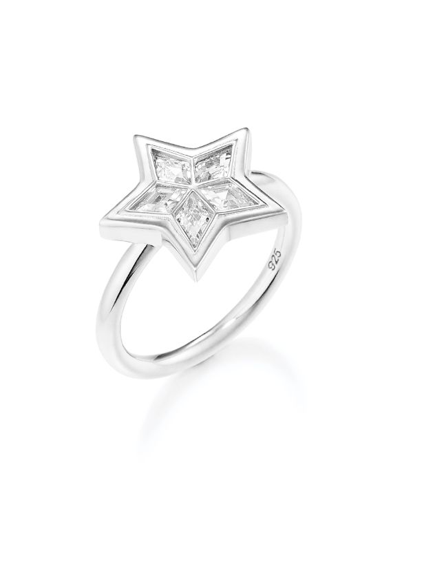 Brilliant Star Ring （SILVER) - スターリング