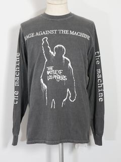 RATM コラボカットソー - RATM L/S THE BATTLE OF LOS ANGELES 1999 - BLACK