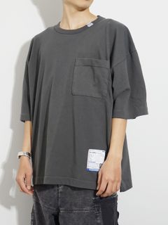 ヘビーウェイトジャージー ハーフスリーブTシャツ | Heavy Weight Jersey Half-sleeve T-shirt D/GREY